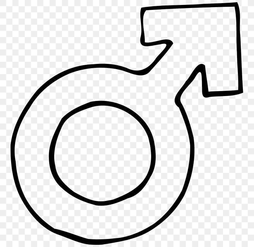 Gender Symbol Male Sign Clip Art, PNG, 765x800px, Gender Symbol, Area, Black, Black And White, Drawing Download Free