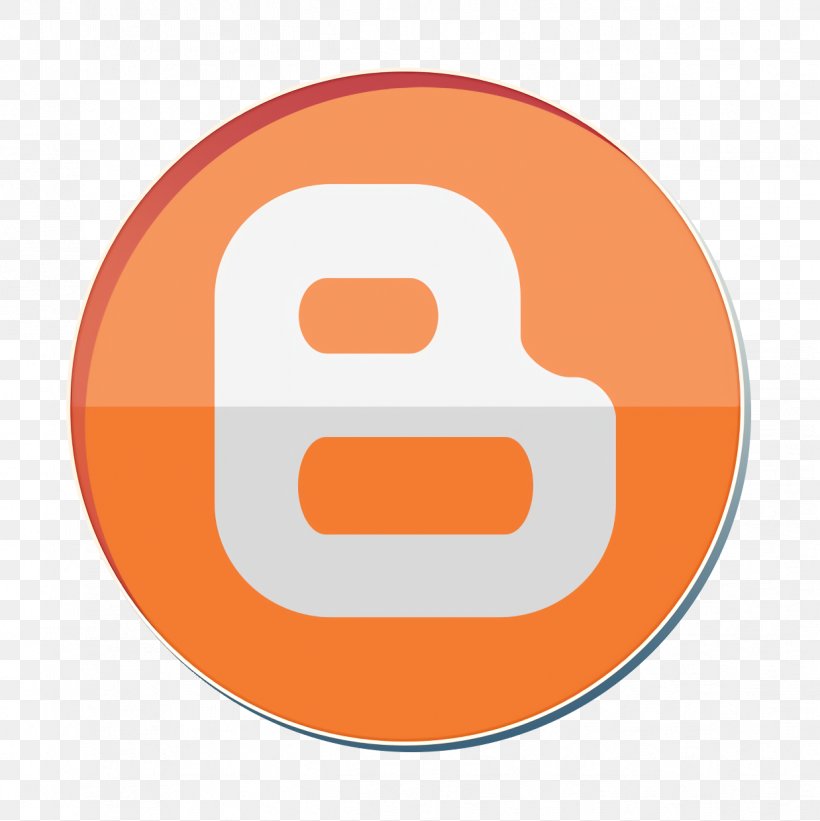 Blogger Icon, PNG, 1238x1240px, Blogger Icon, Logo, Orange, Symbol Download Free