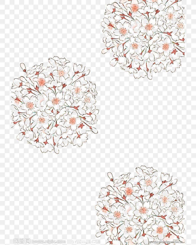 Cherry Blossom Floral Design Nosegay Flower, PNG, 725x1024px, Cherry Blossom, Blue, Cherry, Color, Drawing Download Free