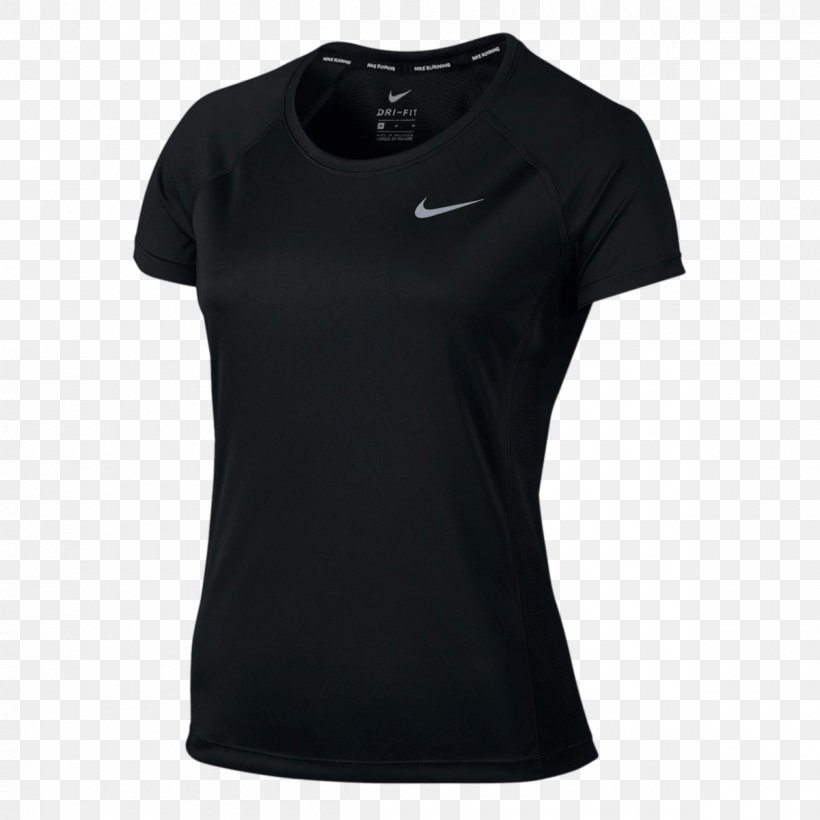 T-shirt Hoodie Nike Top Jersey, PNG, 1200x1200px, Tshirt, Active Shirt, Black, Casual Attire, Clothing Download Free