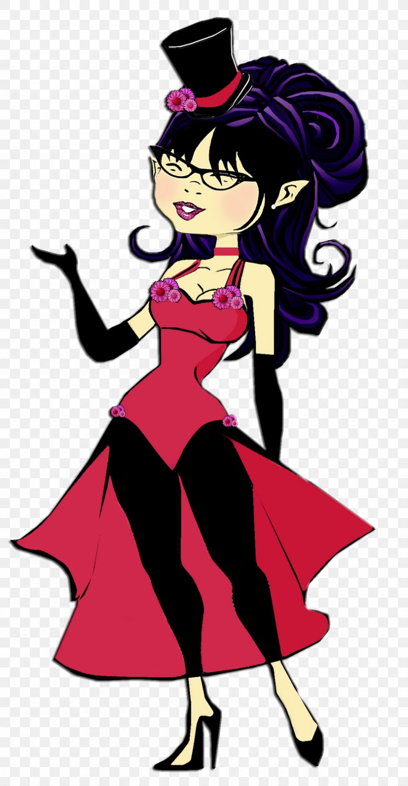 Clip Art Illustration Woman Cartoon Purple, PNG, 831x1600px, Woman, Art, Artwork, Cartoon, Costume Design Download Free