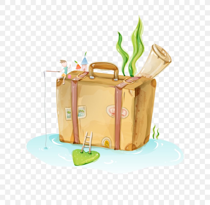 Image Suitcase Baggage Vector Graphics, PNG, 800x800px, Suitcase, Bag, Baggage, Baked Goods, Birthday Cake Download Free