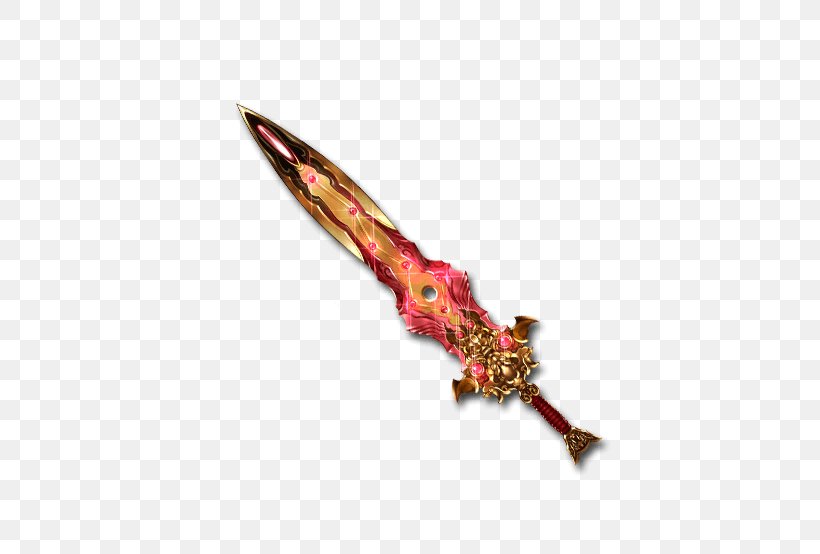 Sword Granblue Fantasy 七星剣 Weapon Dagger, PNG, 640x554px, Sword, Baskethilted Sword, Blade, Cold Weapon, Combat Download Free