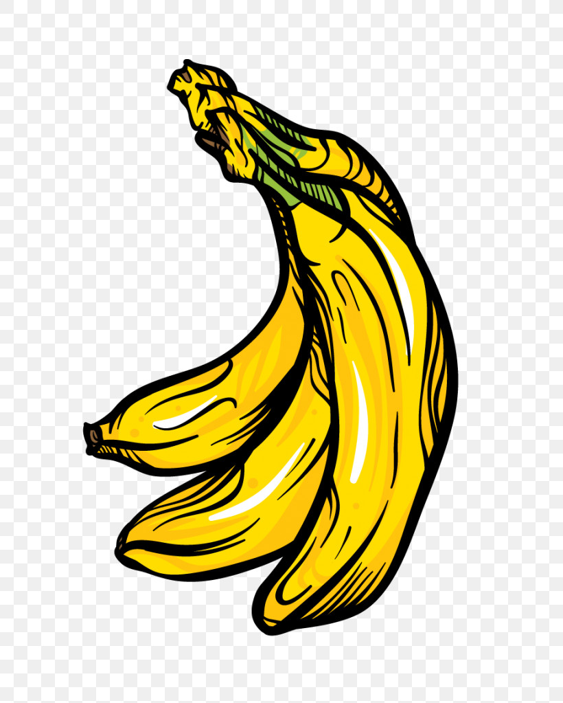 Banana Yellow Banana Family Plant Logo, PNG, 760x1023px, Banana, Banana Family, Logo, Plant, Yellow Download Free