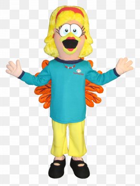 Mascot Costumes - Flash Costume Marketing Mascot Duck PNG