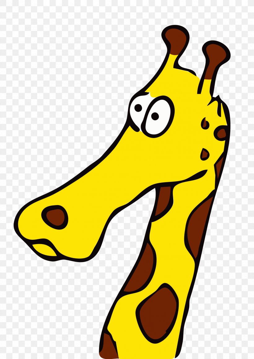 Giraffe Cartoon Drawing Clip Art, PNG, 1697x2400px, Giraffe, Animal Figure, Area, Artwork, Black And White Download Free