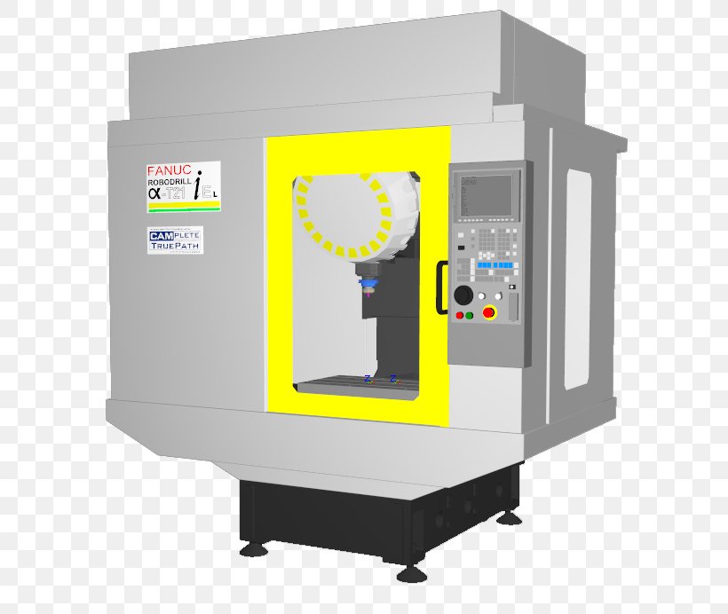 Machine FANUC Computer Numerical Control ロボドリル Robot, PNG, 651x692px, Machine, Automation, Camplete Truepath, Computer Numerical Control, Engineering Download Free