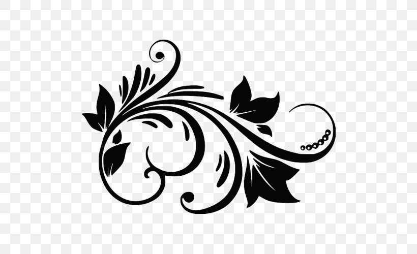 Ornament Drawing Clip Art, PNG, 500x500px, Ornament, Abstraction, Artwork, Black, Black And White Download Free