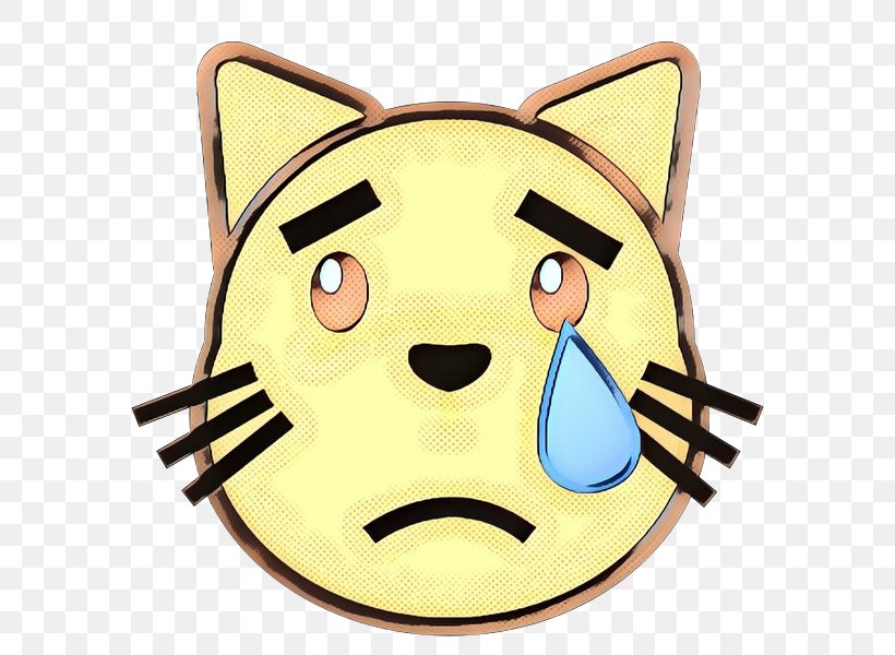 Smiley Face Background, PNG, 600x600px, Pop Art, Cartoon, Cat, Crying, Drawing Download Free