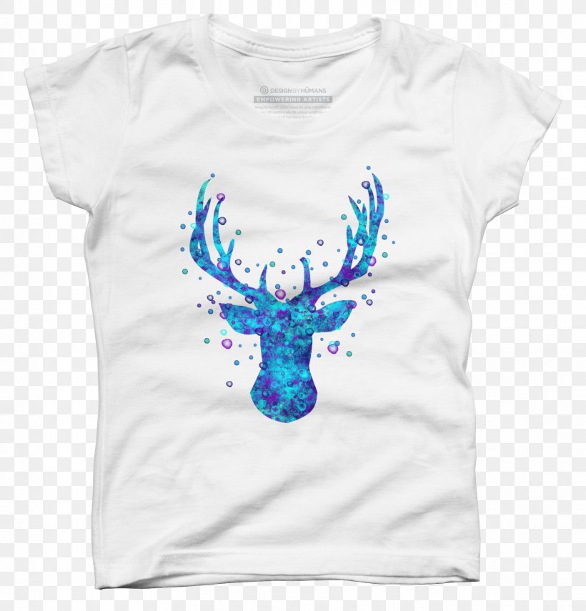 Christmas And Holiday Season Art T-shirt Christmas And Holiday Season, PNG, 1725x1800px, Christmas, Antler, Art, Blue, Calligraphy Download Free