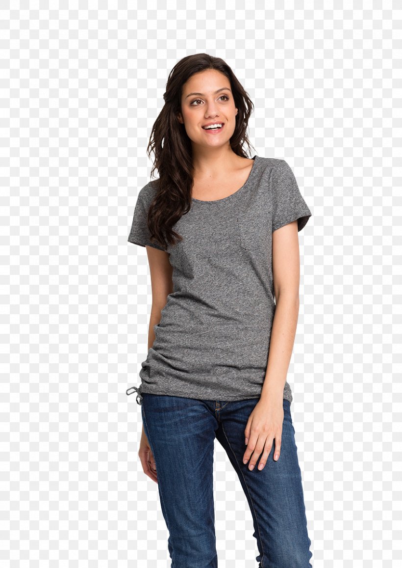 T-shirt Shoulder Jeans Denim Sleeve, PNG, 850x1200px, Tshirt, Blouse, Clothing, Denim, Jeans Download Free