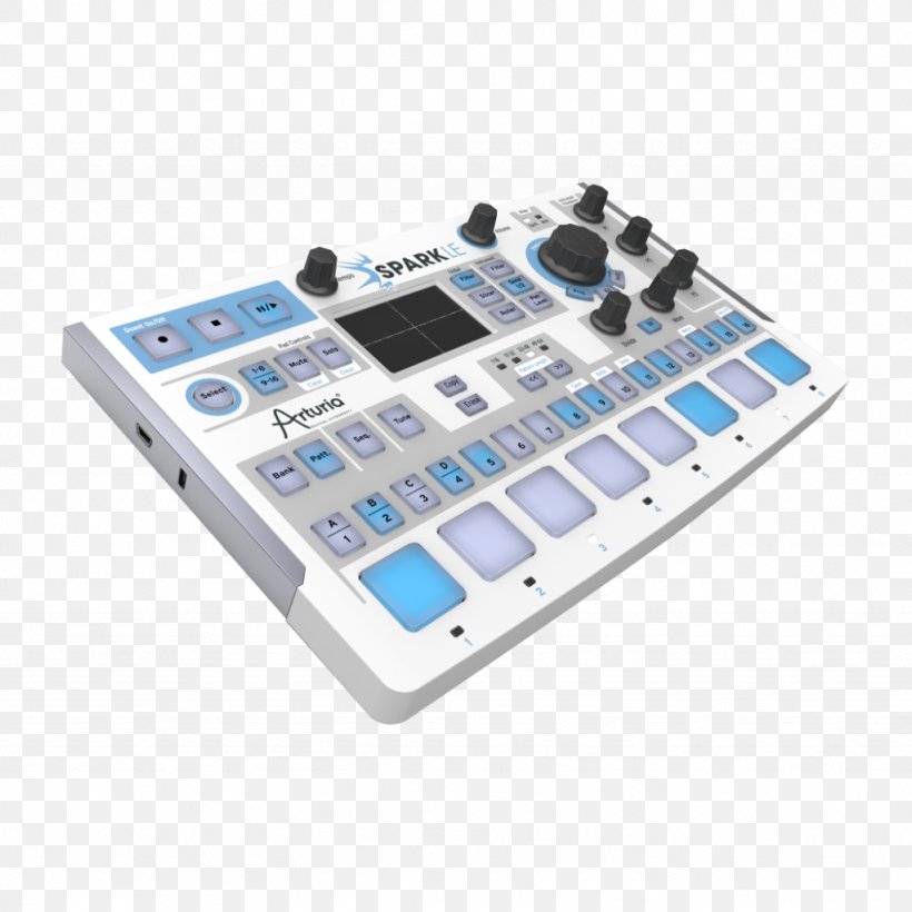 Arturia SparkLE Drum Machine Sound Synthesizers Electronic Musical Instruments, PNG, 1024x1024px, Watercolor, Cartoon, Flower, Frame, Heart Download Free