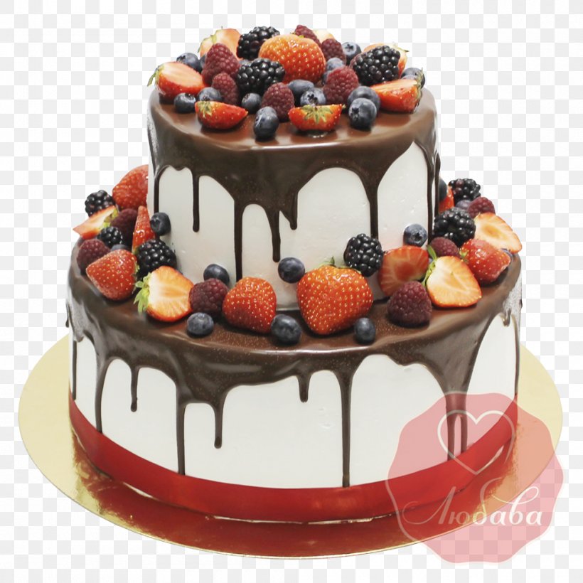 Birthday Cake Torte Fruitcake Chocolate Cake Wedding Cake, PNG, 1000x1000px, Birthday Cake, Baked Goods, Baking, Berry, Buttercream Download Free