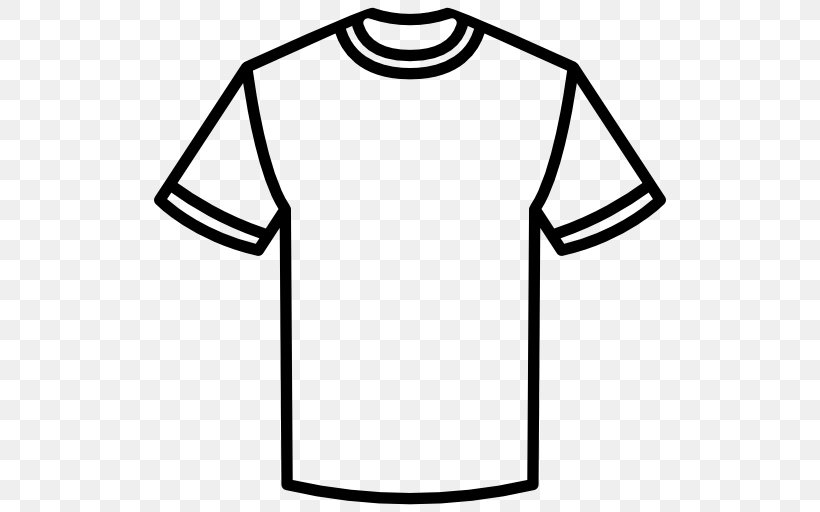 T-shirt Clothing Hoodie Collar, PNG, 512x512px, Tshirt, Black, Black And White, Bluza, Clothing Download Free