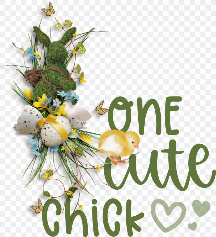 One Cute Chick Easter Day Happy Easter, PNG, 2741x3000px, Easter Day, Cut Flowers, Floral Design, Flower, Flower Bouquet Download Free