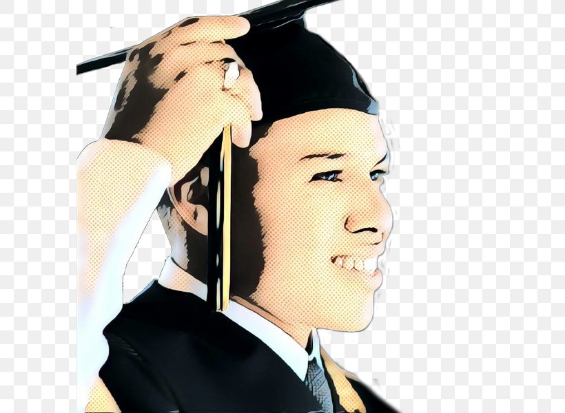 Background Graduation, PNG, 600x600px, Pop Art, Academic Dress, Academician, Black Hair, Eyebrow Download Free