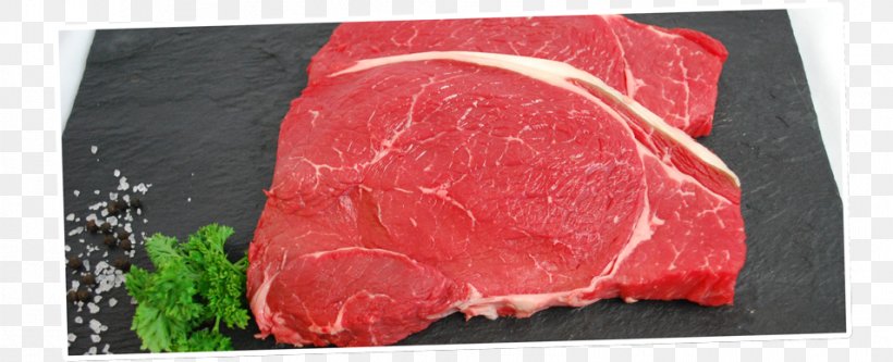 Flat Iron Steak Roast Beef Ham Sirloin Steak, PNG, 955x388px, Watercolor, Cartoon, Flower, Frame, Heart Download Free