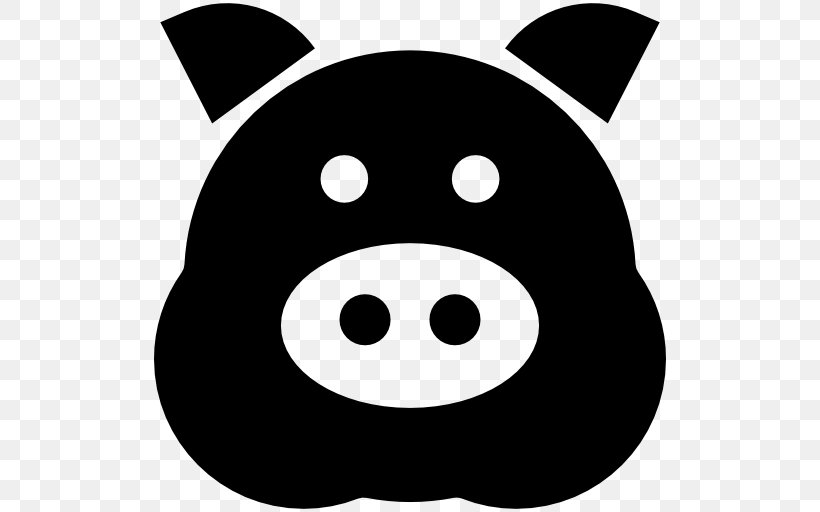 Snout Clip Art, PNG, 512x512px, Snout, Animal, Artwork, Black, Black And White Download Free