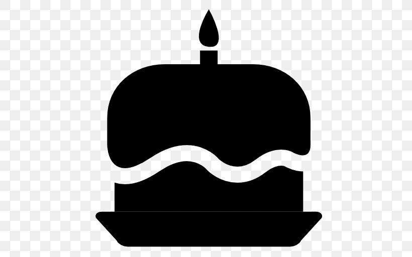 Cake, PNG, 512x512px, Birthday Cake, Birthday, Black, Black And White, Cake Download Free