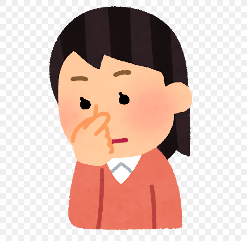 Cartoon Cheek Smile Gesture, PNG, 770x800px, Cartoon, Cheek, Gesture, Smile Download Free