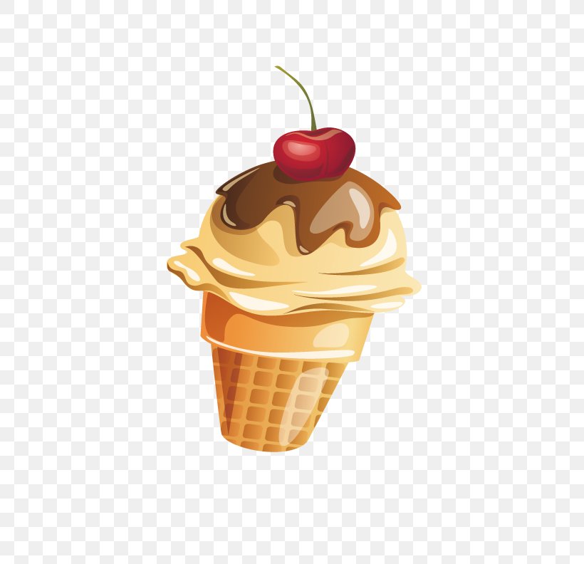 Chocolate Ice Cream Sundae Ice Cream Cone, PNG, 612x792px, Ice Cream, Cherry, Chocolate, Chocolate Ice Cream, Cream Download Free