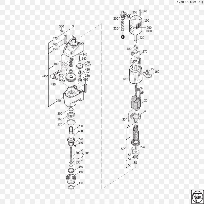 P.A.R.T.S. Fein Tool Vacuum Cleaner Drawing, PNG, 2048x2048px, Parts, Black And White, Diagram, Drawing, Fein Download Free