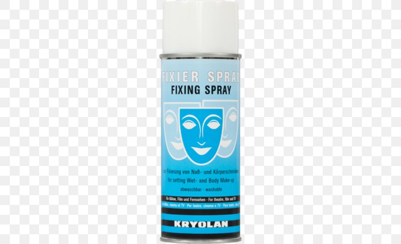 Setting Spray Kryolan Cosmetics Aerosol Spray Body Painting, PNG, 500x500px, Setting Spray, Aerosol Spray, Beauty Parlour, Body Painting, Cosmetics Download Free