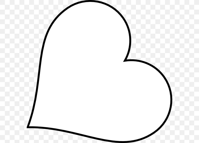 Clip Art Heart Love Royalty-free Image, PNG, 600x593px, Heart, Area, Art, Black, Black And White Download Free