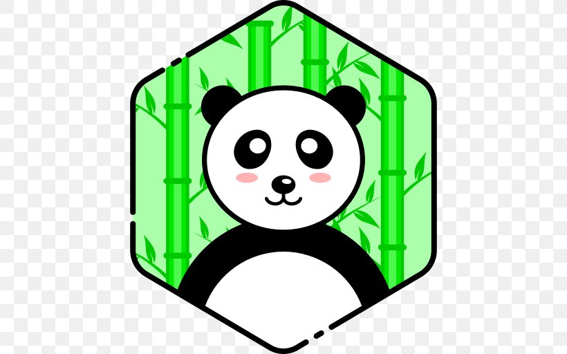 Giant Panda Avatar Clip Art, PNG, 512x512px, Giant Panda, Area, Artwork, Avatar, Filename Extension Download Free