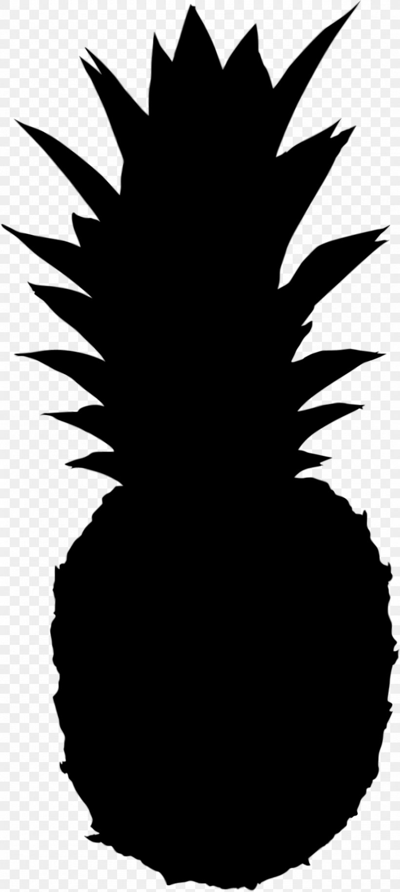 Leaf Clip Art Flower Silhouette Tree, PNG, 1280x2851px, Leaf, Ananas, Arecales, Black, Blackandwhite Download Free