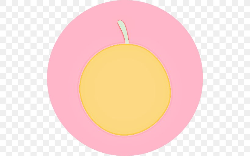 Pink Yellow Fruit Circle Plant, PNG, 512x512px, Pink, Food, Fruit, Peach, Plant Download Free