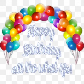 Happy First Birthday - Balloon Birthday Clip Art PNG