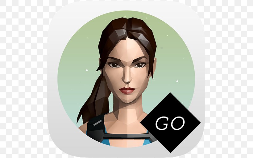 Lara Croft Go Hitman Go Puzzle Video Game Turn-based Strategy, PNG, 513x514px, Watercolor, Cartoon, Flower, Frame, Heart Download Free