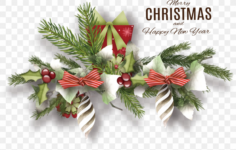 Merry Christmas Happy New Year, PNG, 2999x1916px, Merry Christmas, Bauble, Christmas Carol, Christmas Day, Christmas Decoration Download Free