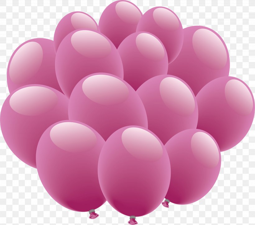 Balloon Purple Clip Art, PNG, 3637x3220px, Balloon, Birthday, Color, Heart, Image File Formats Download Free