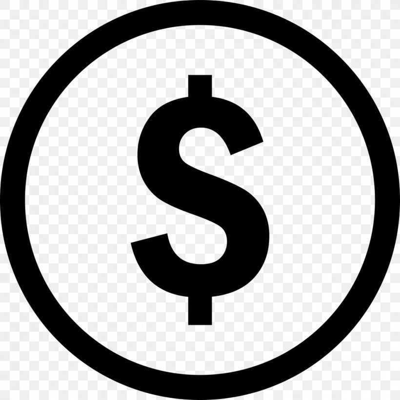 Money, PNG, 1200x1200px, Money, Blackandwhite, Coin, Currency, Dollar Sign Download Free