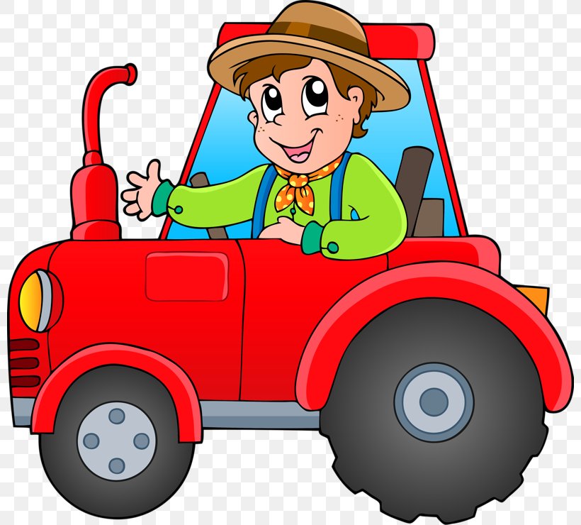 Clip Art Vector Graphics Tractor Illustration Image, PNG, 800x740px, Tractor, Agriculture, Automotive Design, Car, Farm Download Free