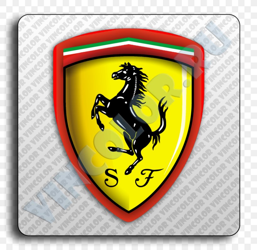 Ferrari S.p.A. Car Scuderia Ferrari LaFerrari, PNG, 800x800px, Ferrari Spa, Car, Crest, Emblem, Ferrari Download Free