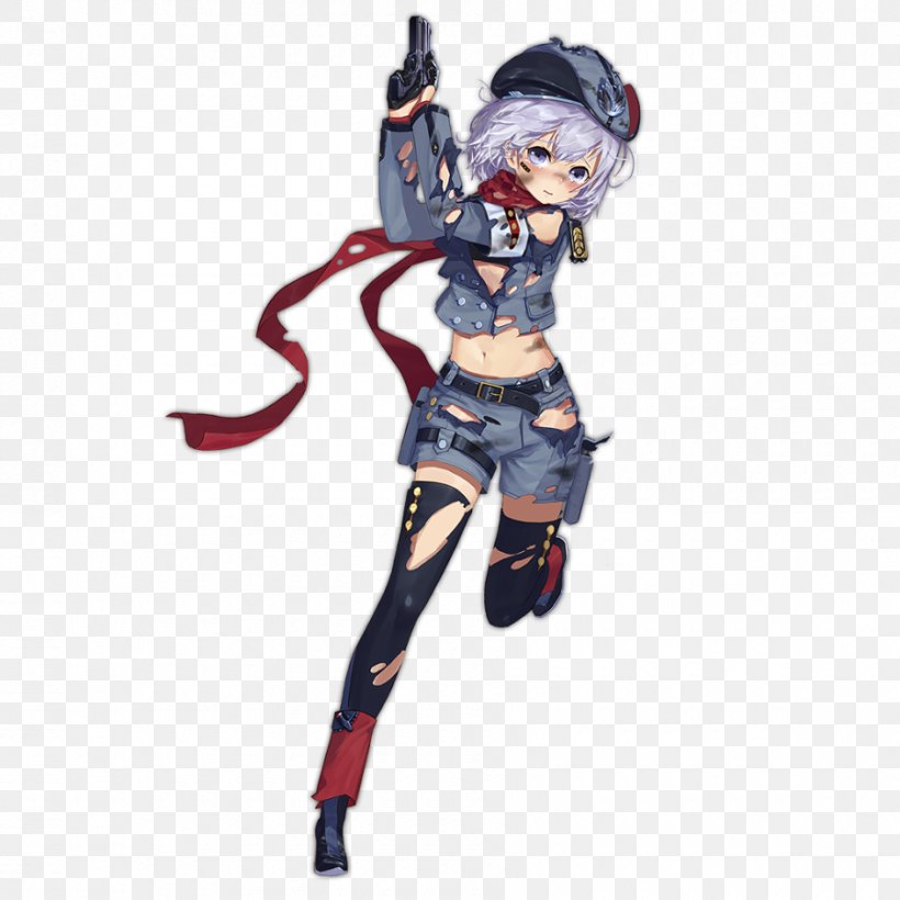 Girls' Frontline MR-446 Viking Handgun Semi-automatic Pistol Game, PNG, 900x900px, Watercolor, Cartoon, Flower, Frame, Heart Download Free