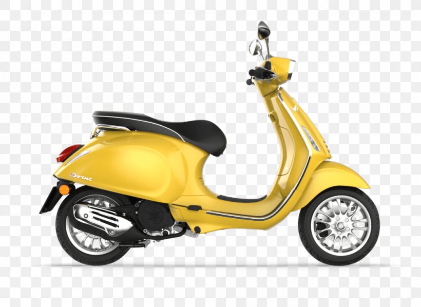 Piaggio Scooter Vespa Sprint Motorcycle, PNG, 1000x730px, Piaggio, Aprilia, Automotive Design, Cycle World, Fourstroke Engine Download Free