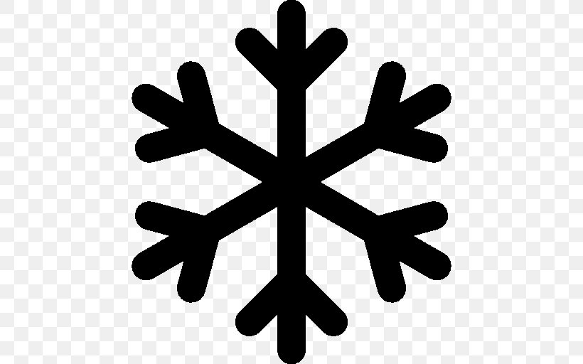 Snowflake Clip Art, PNG, 512x512px, Snowflake, Black And White, Cloud, Flat Design, Hail Download Free