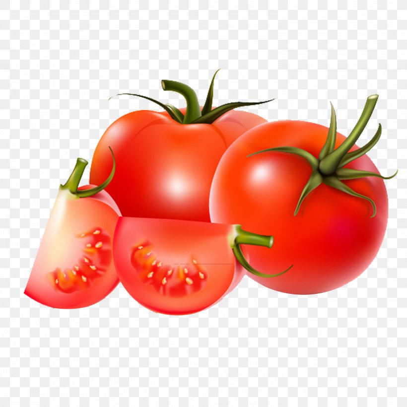 Tomato Soup Cherry Tomato Vegetable Clip Art, PNG, 2953x2953px, Tomato Soup, Bush Tomato, Cherry Tomato, Diet Food, Drawing Download Free