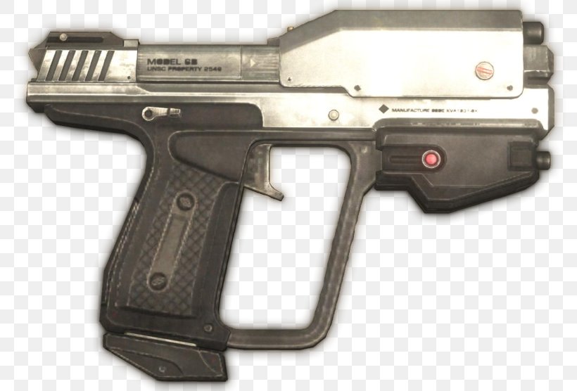 Trigger Halo 3: ODST Halo: Reach Firearm, PNG, 800x556px, 50 Caliber Handguns, Trigger, Air Gun, Factions Of Halo, Firearm Download Free