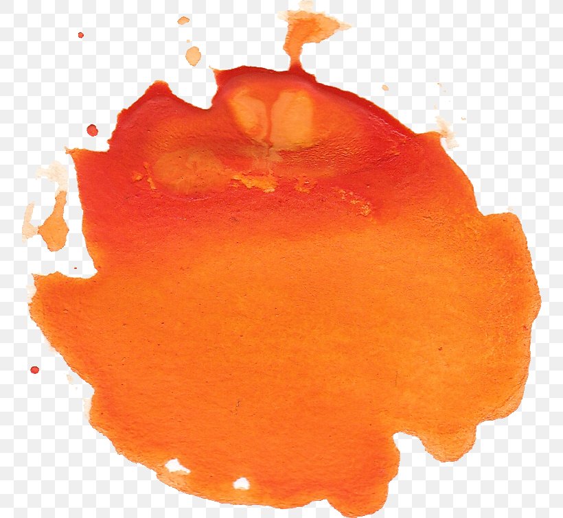 Watercolor Painting Orange Circle, PNG, 758x755px, Watercolor Painting, Blue, Brush, Color, Color Wheel Download Free