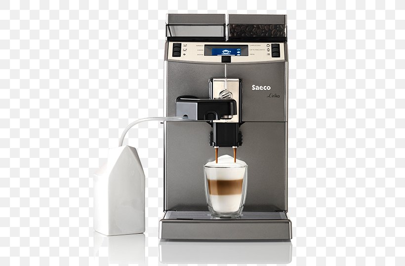 Coffeemaker Philips Saeco Lirika Philips Saeco Aulika MID, PNG, 600x539px, Coffee, Coffeemaker, Drip Coffee Maker, Espresso, Espresso Machine Download Free