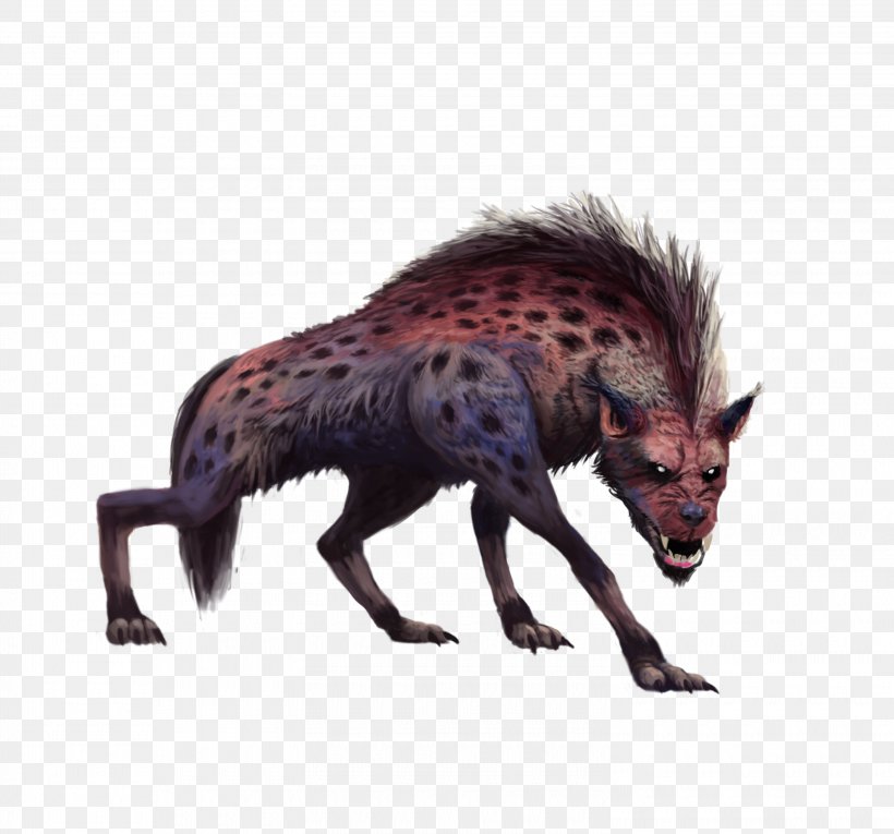 Dungeons & Dragons Spotted Hyena Pathfinder Roleplaying Game Monster, PNG, 3000x2800px, Dungeons Dragons, Adventure, Animal, Board Game, Carnivora Download Free