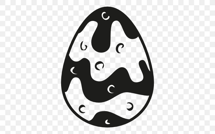 Easter Egg Clip Art, PNG, 512x512px, Easter Egg, Black, Black And White, Easter, Egg Download Free