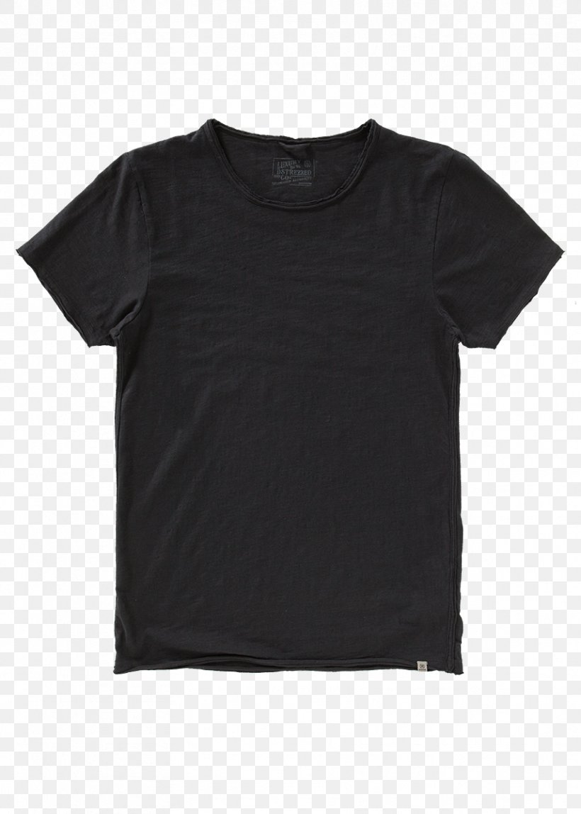 T-shirt Crew Neck Ralph Lauren Corporation Sleeve, PNG, 857x1200px, Tshirt, Active Shirt, Black, Clothing, Crew Neck Download Free