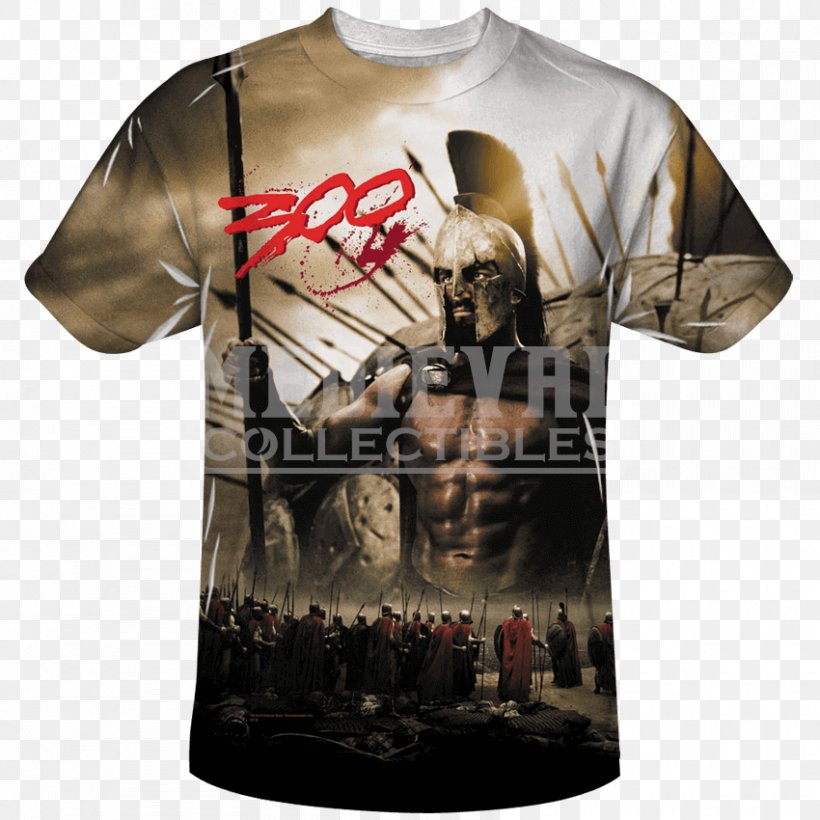 T-shirt Spartan Army Leonidas I, PNG, 850x850px, 300 Spartans, Tshirt, Brand, Clothing, Costume Download Free