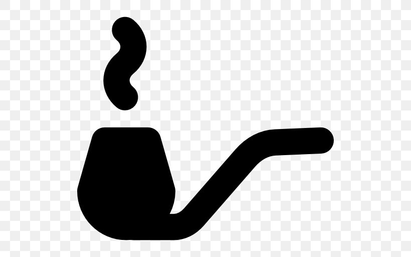 Tobacco Pipe Clip Art, PNG, 512x512px, Tobacco Pipe, Artwork, Black, Black And White, Finger Download Free